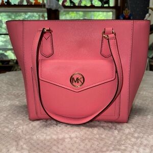 Pink Michael Kors Shoulder Bag